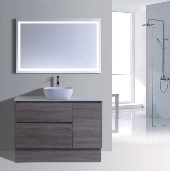 Caliber 1200 Wenge – Freestanding Vanity- Bathroom Vanity Unit | Bathroom Cabinet