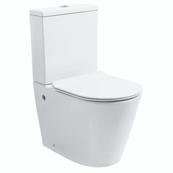 EDEN – Rimless Flush Back to Wall Toilet Suite | Rimless Toilet | Back to Wall Toilet