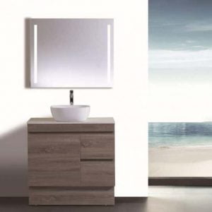 Reflex 900 Wenge – Freestanding Vanity- Bathroom Vanity Unit | Bathroom Cabinet