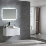Bella 750 Wall Hung Vanity - Matte White - Image 2