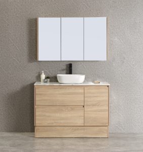 Caliber 1200 Vanity - Oak - The Bathroom Outlet