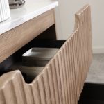 Chicago 750 Wall Hung Vanity - Tasmania Oak - Image 6