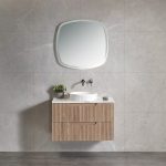 Chicago 900 Wall Hung Vanity - Tasmania Oak 900