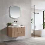 Chicago 900 Wall Hung Vanity - Tasmania Oak 900 - Image 2