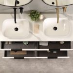 Darlington 1800 Wall Hung Vanity - Matte White - Image 4
