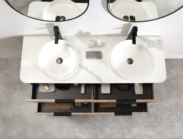 Kayla 1500 Wall Hung Vanity - Tas Oak - Image 6
