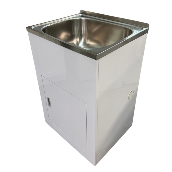 45L Metal Laundry Cabinet - 304 Stainless Steel - Image 3