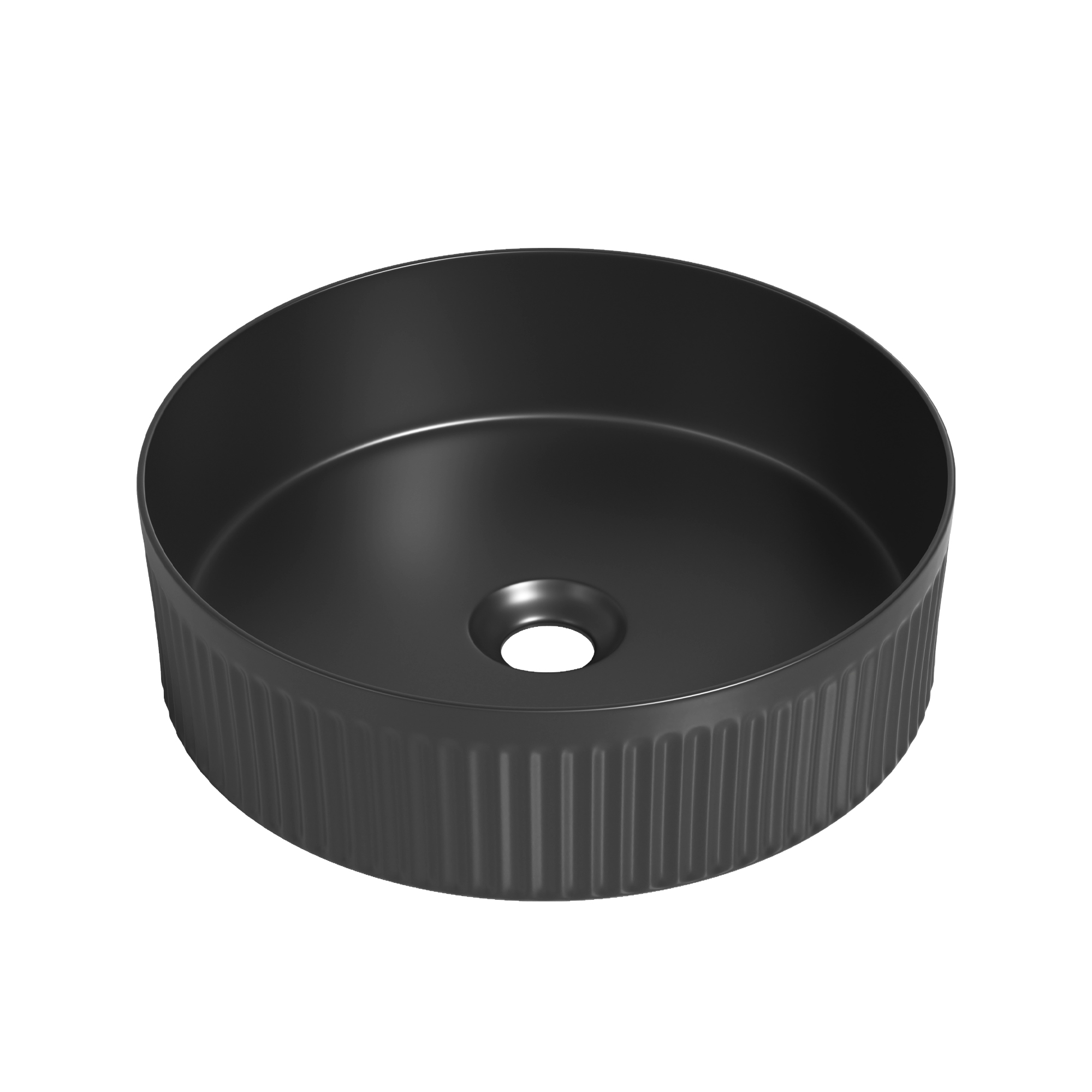 Cindy Fluted- Above Counter Ceramic Basin - Image 2